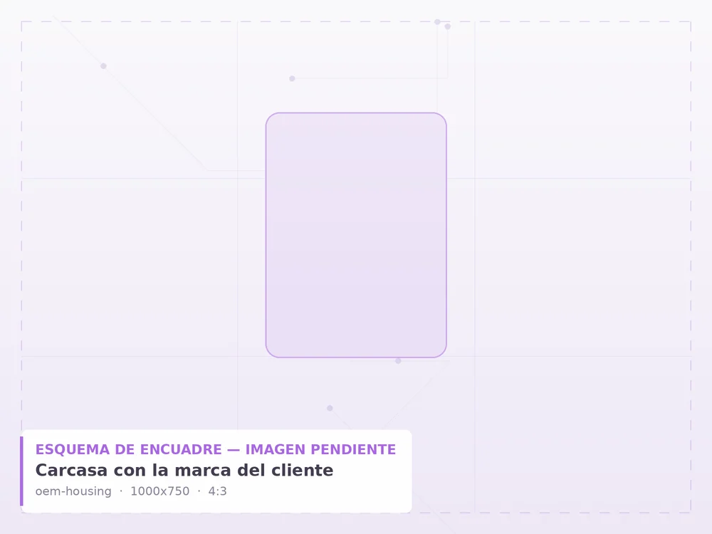 Carcasa con tu marca